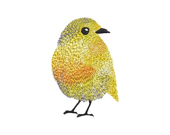 5 Sizes "Bird" Machine Embroidery Design