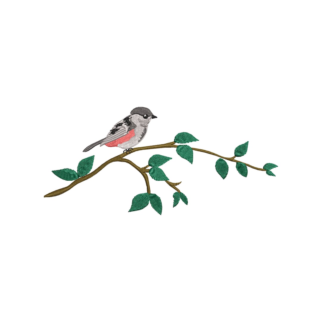 3 Sizes "bird" Machine Embroidery Design - Etsy