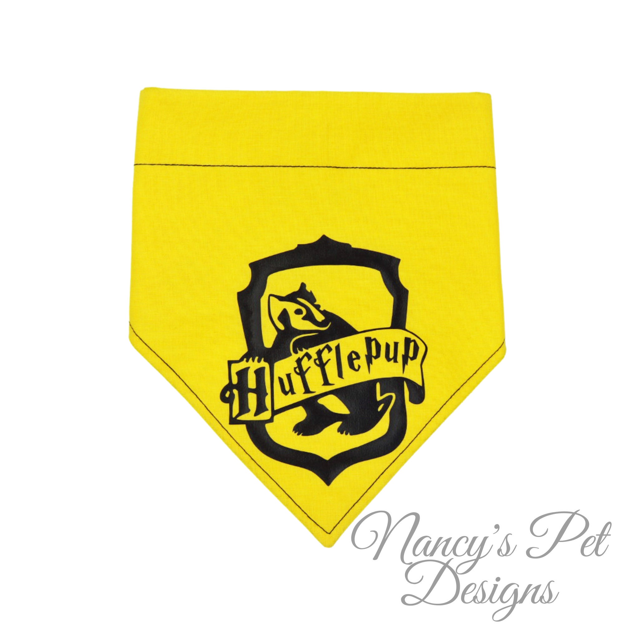 Harry Potter dog bandana Hogwarts house Over the collar Etsy