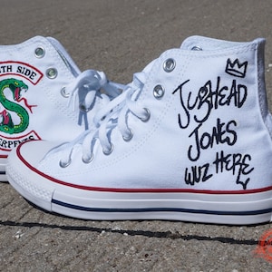 Riverdale custom Converse Chuck Taylor from the Southside Serpents and Jughead Jones