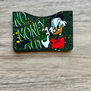 Card Wallet - Cartera de dibujos animados de los años 90 - Titular de tarjeta minimalista