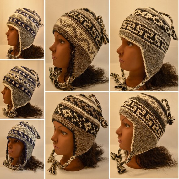 Handknit Himalayan Sherpa Cap for - Etsy