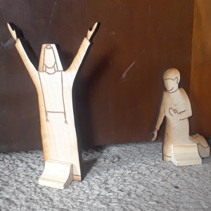 Pharisee and Tax Collector - Parables of Jesus - CGS Atrium, Godly Play, Young Children and Worship
