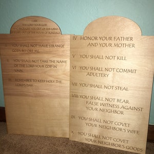 Ten Commandments - Level 3 Catechesis of the Good Shepherd