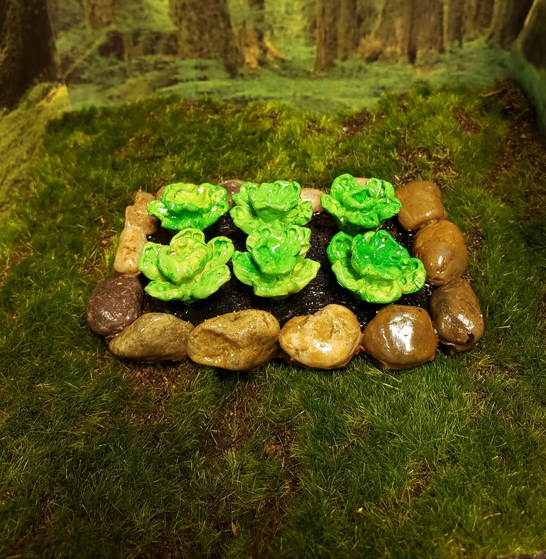 Fairy Garden Food Fairy Garden Farm Food Decoration Fairy Garden Raised Vegetable Garden Diorama Farm Decoration Miniature Food