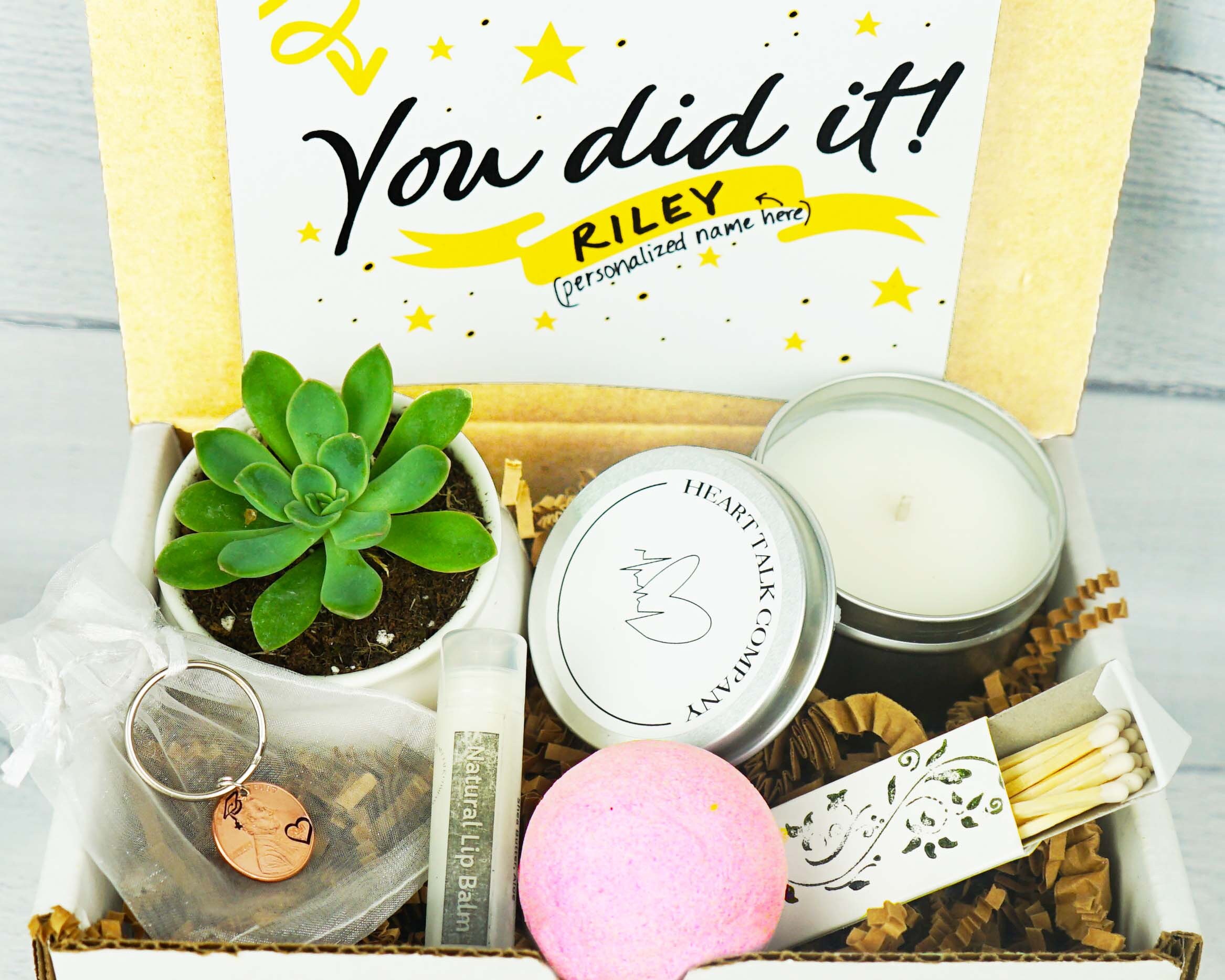 You did it. GRADUATION.  REAL PENNY.  Congratulations Gift Box. Live …