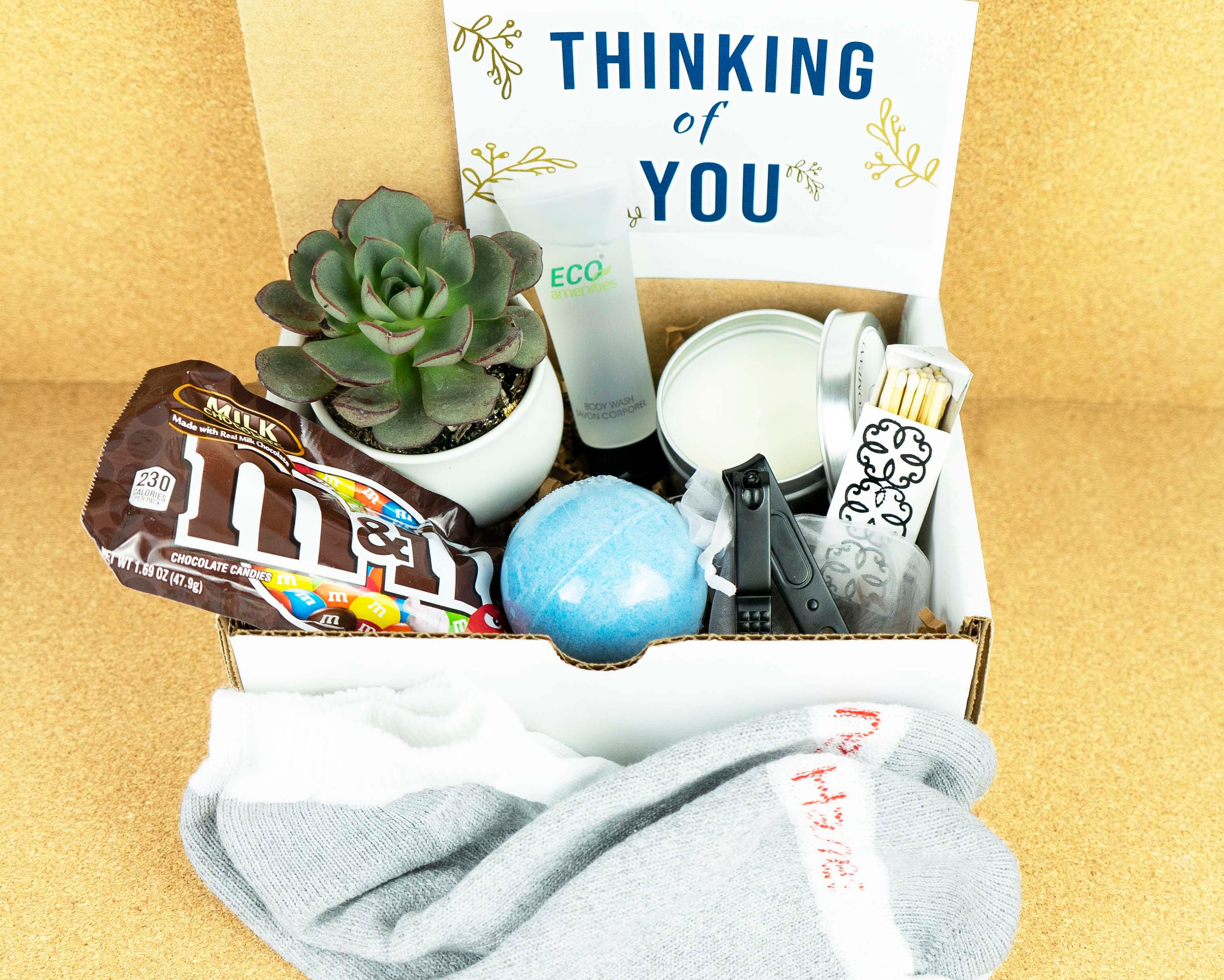 Man Gift Box. Gift Box for Men. THINKING OF YOU. Gift for Him. Etsy