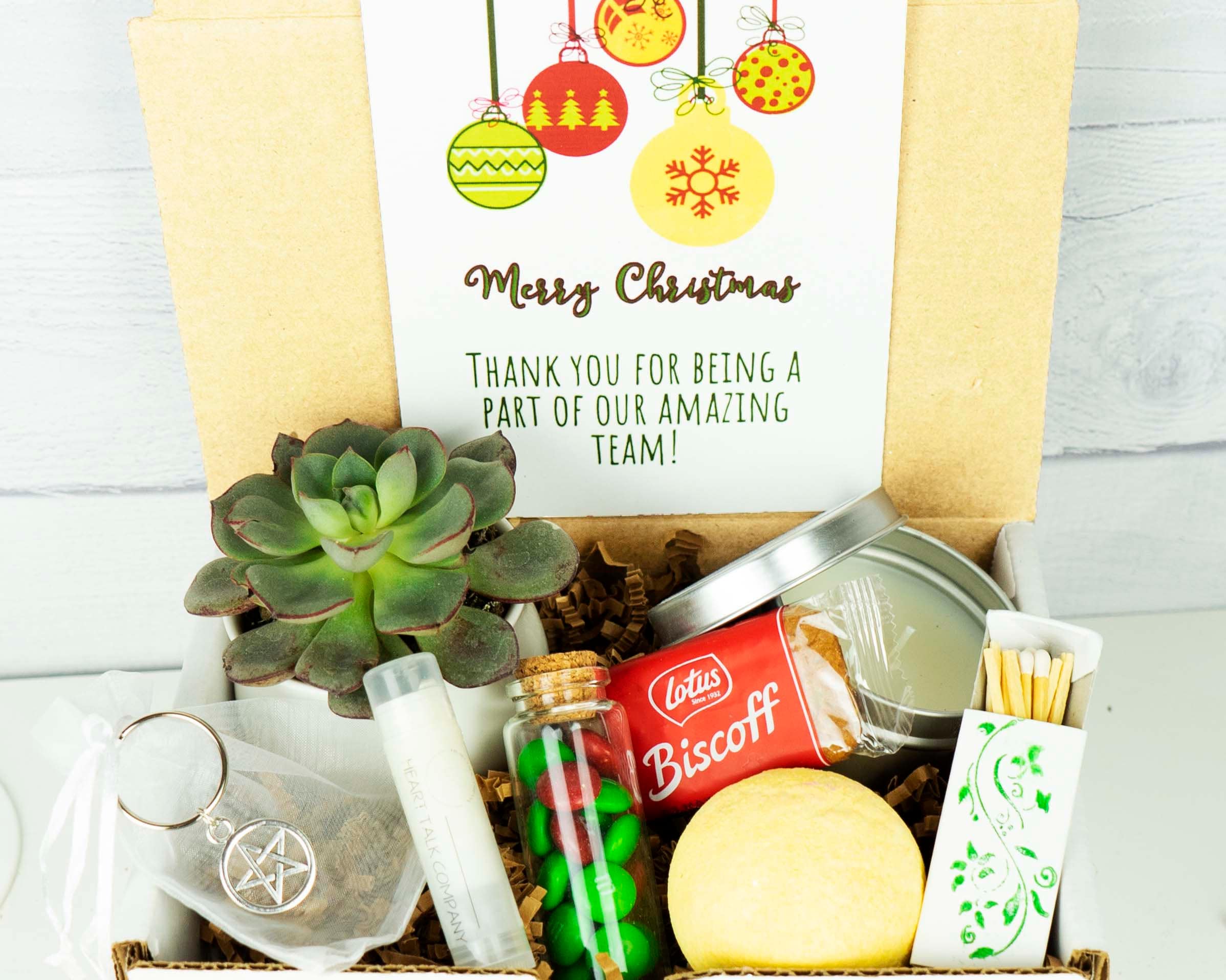 EMPLOYEE CHRISTMAS GIFT. Holiday Gift Box. Christmas. Holiday Etsy