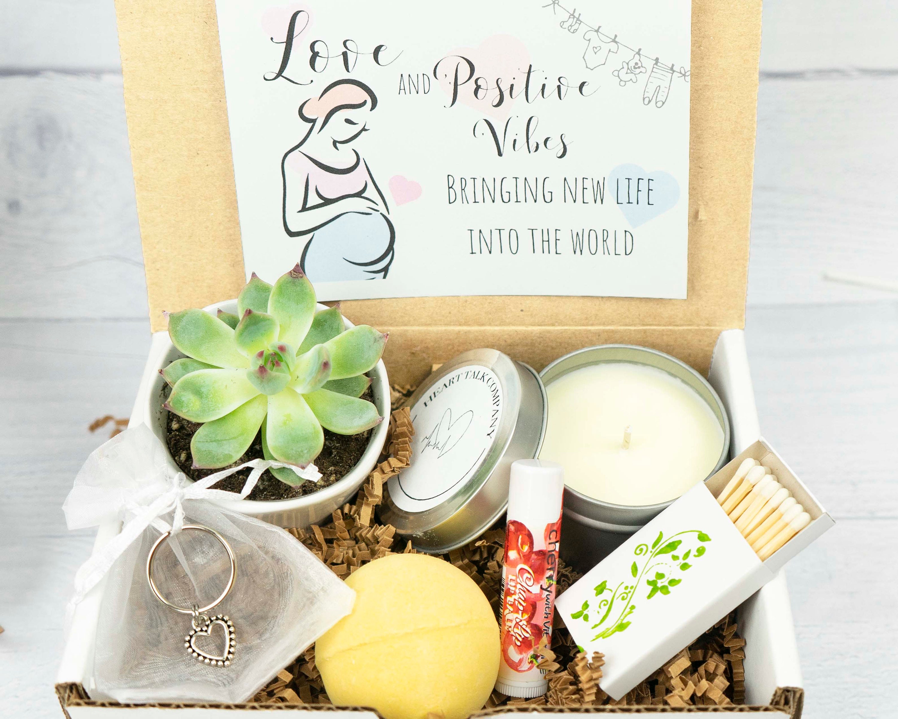 PREGNANCY GIFT. Positive Vibes. New Mom Gift. Care Package. Etsy