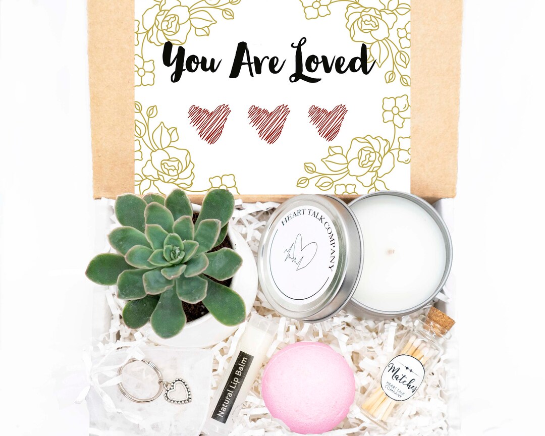 YOU ARE LOVED. Gift Box. Care Package. Good Vibes. Positive Vibes. Live