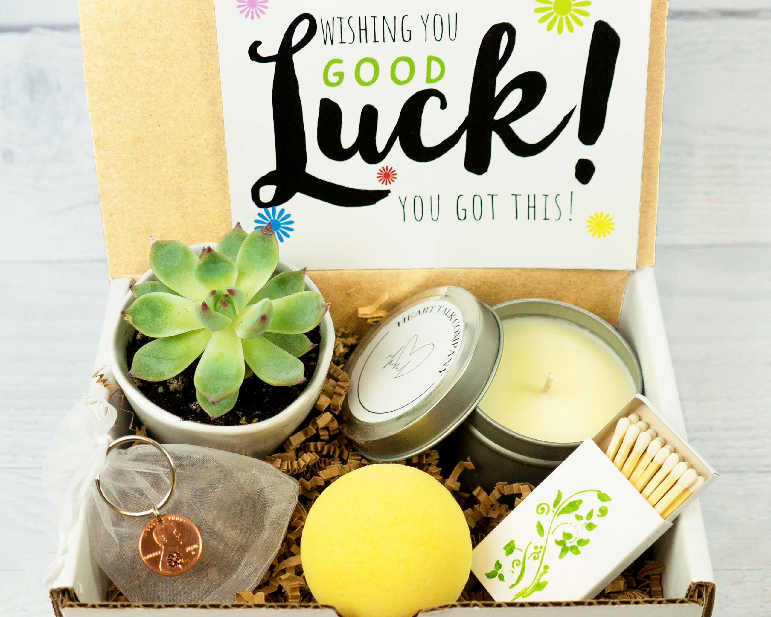 GOOD LUCK. Care Package. Good Vibes. Lucky Penny. Live Etsy