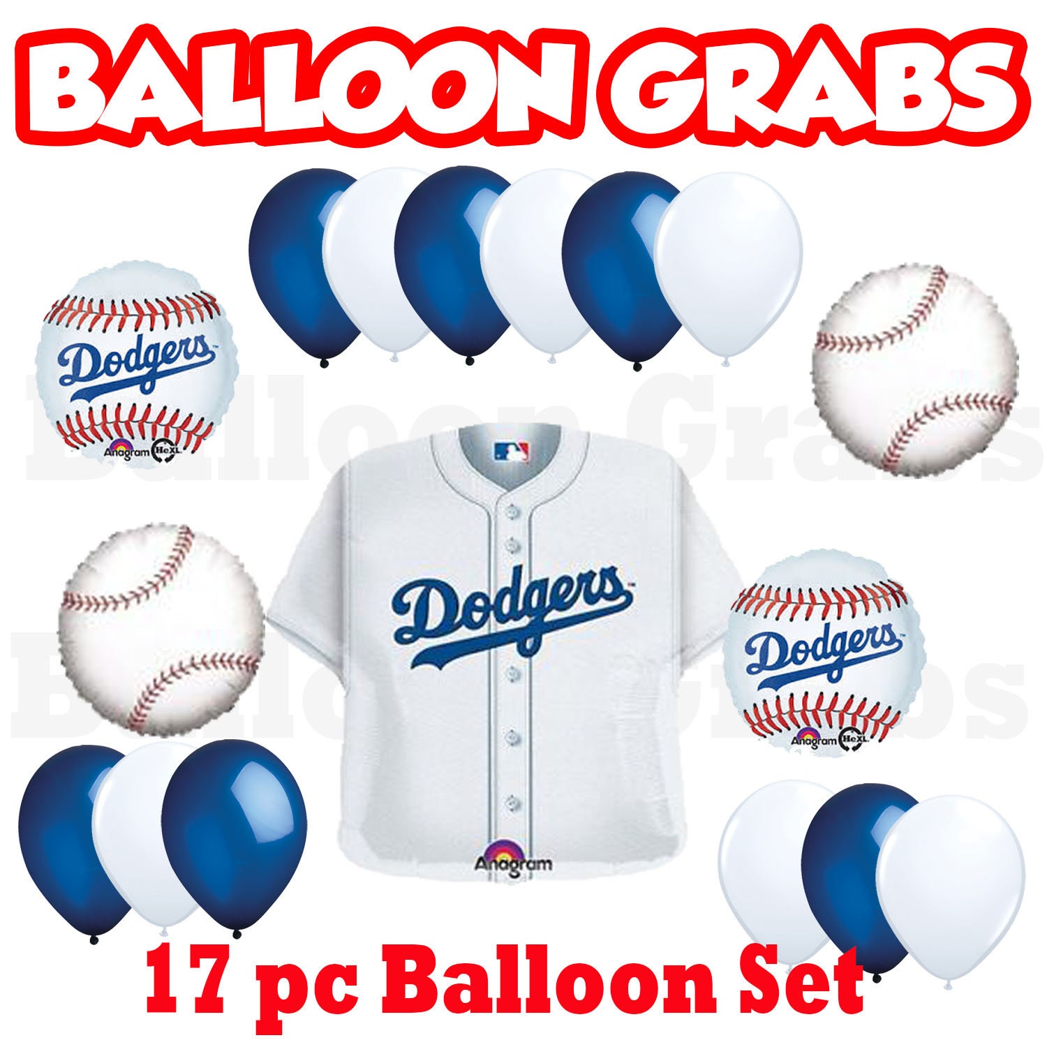 Dodgers Balloons 