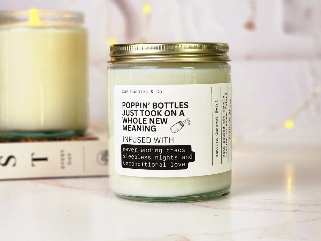 Poppin' Bottles Just Took on A Whole New Meaning, Gift for New Parents