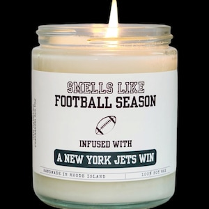 Kerze New York Jets: NFL Football Game Day Geschenk