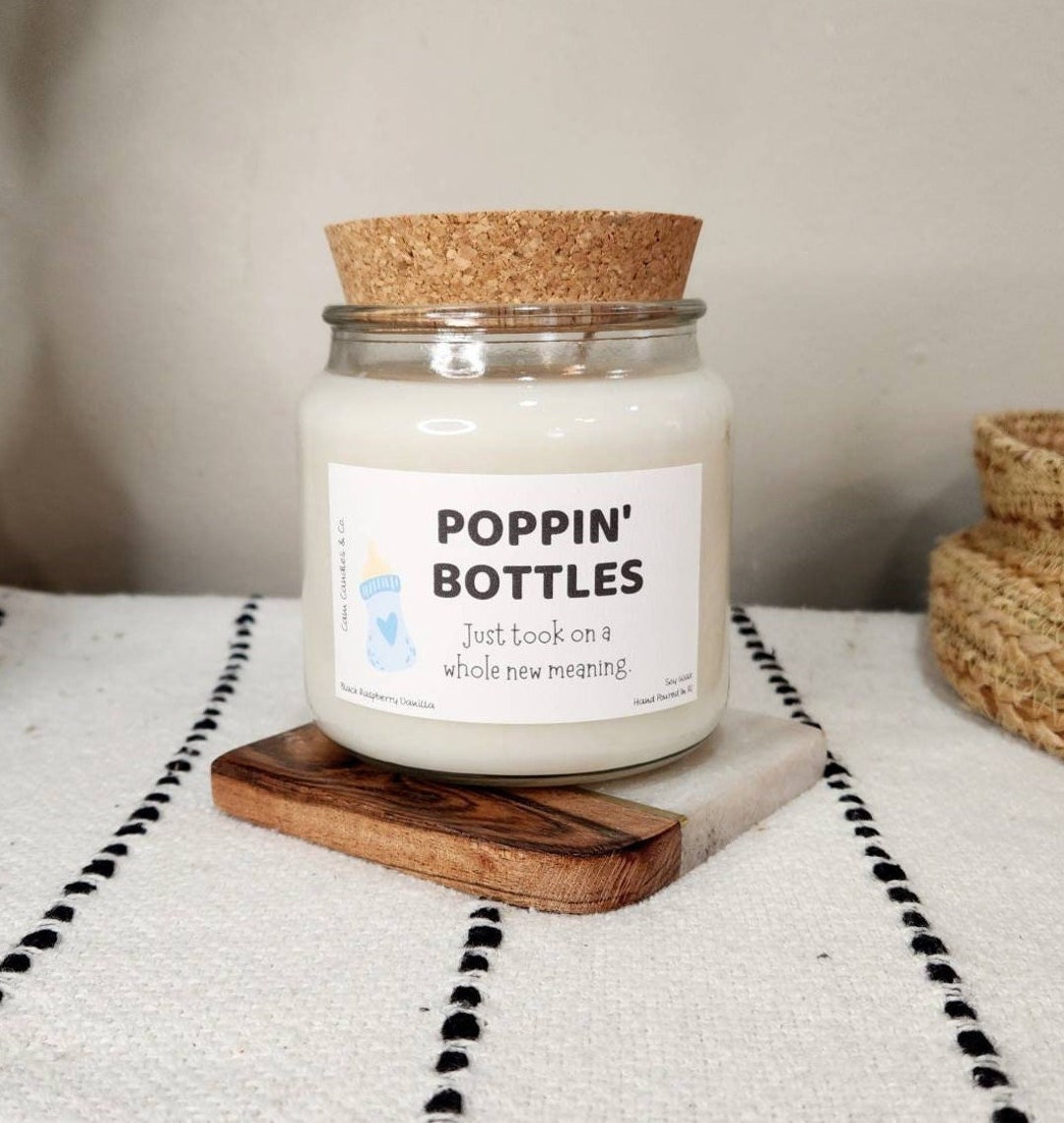 Poppin' Bottles Just Took on A Whole New Meaning, Gift for New Parents