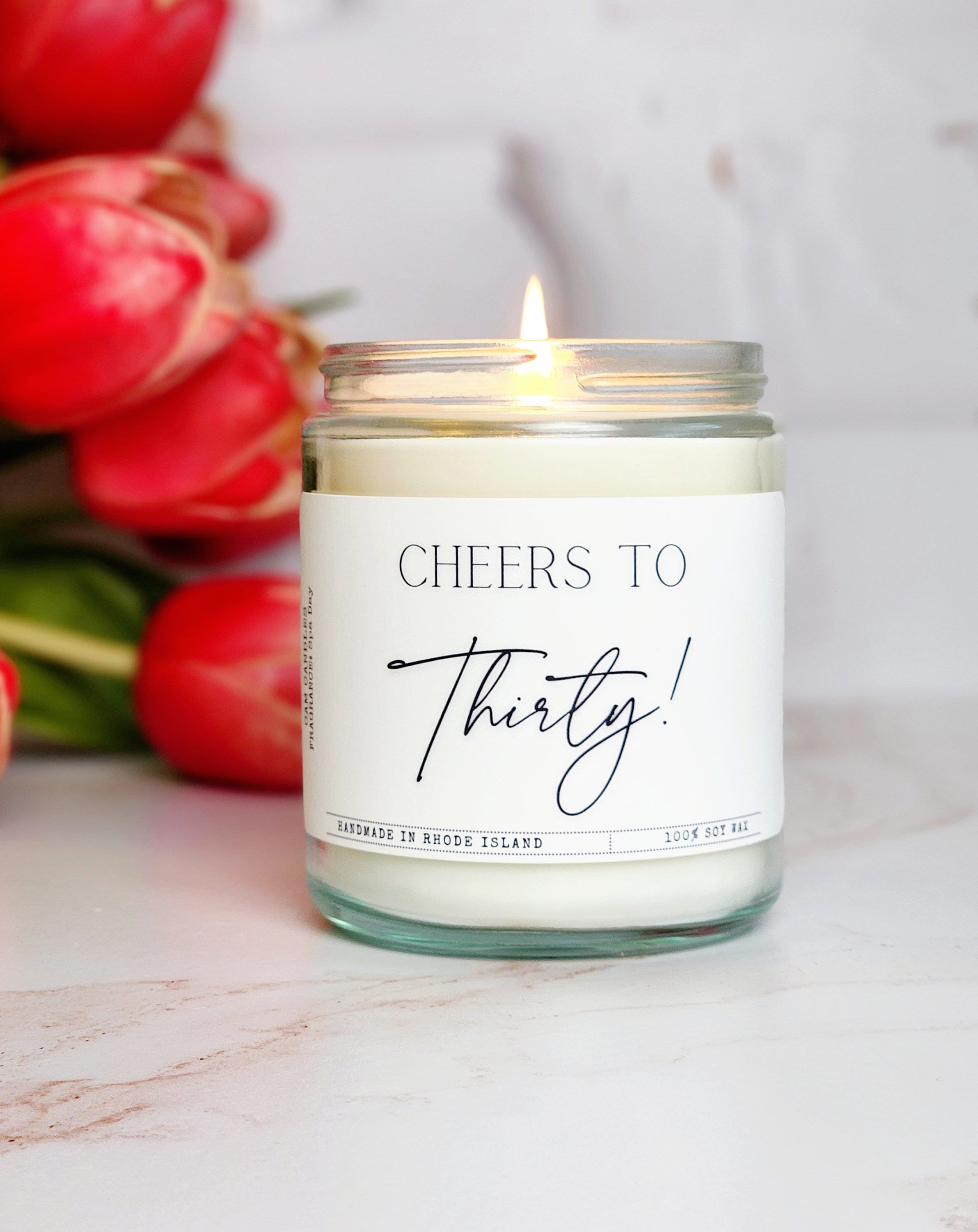 Cheers to Thirty Candle Cheers to Thirty Candle