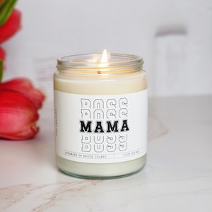 Velas Boss Mama para mamá, velas para mamá, regalos para ella, regalo para las mejores mamás, velas para el día de la madre, regalos para el día de la madre, velas con refranes