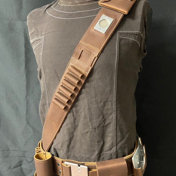 The Mandalorian belt and bandolier