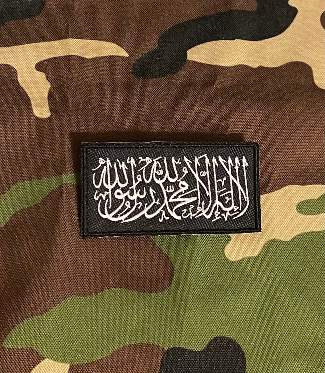 Muslim Flag Patch With Velcro
