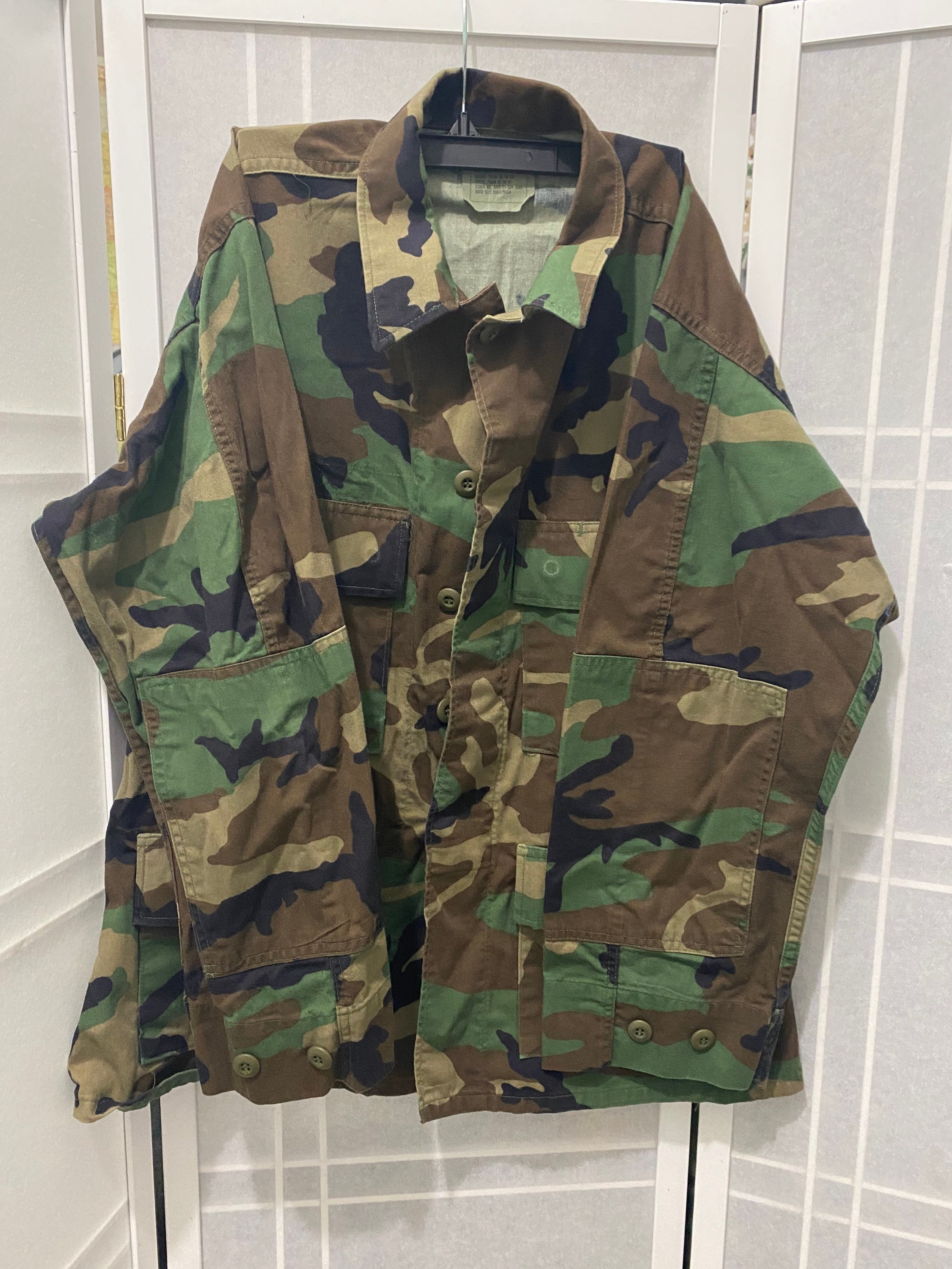 bduジャケット MEDIUM X-SHORT US Woodland BDU Blouse / Jacket / Coat - Medium X-Short