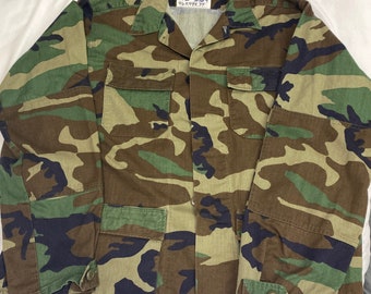 XL Short Vintage Camo Jacket