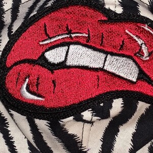 Lips 4” patch