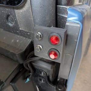 Can-Am Defender Rear Turn Signal Mounts | Durable ASA Blinker Brackets | UTV Accessory