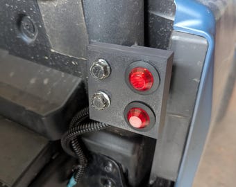 Mocowania tylnych kierunkowskazów Can-Am Defender | Trwałe uchwyty kierunkowskazów ASA | Akcesoria do pojazdów UTV