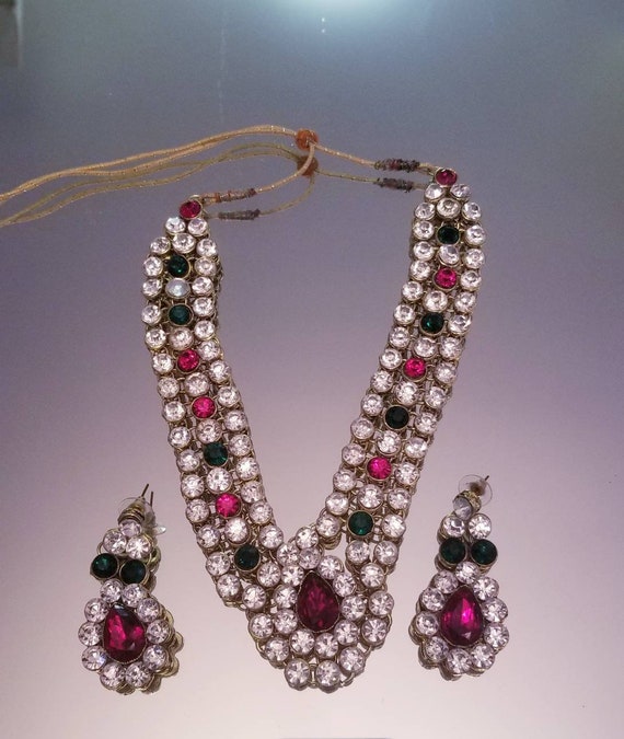 Glamorous Costume Jewelry Set