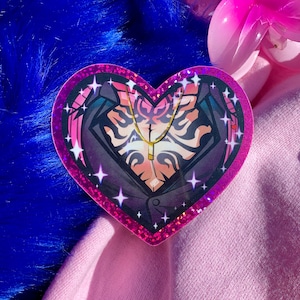 Nijisanji EN Luxiem Luca Kaneshiro booba heart glitter sticker
