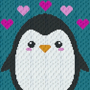 Crochet new arrivals penguin blanket