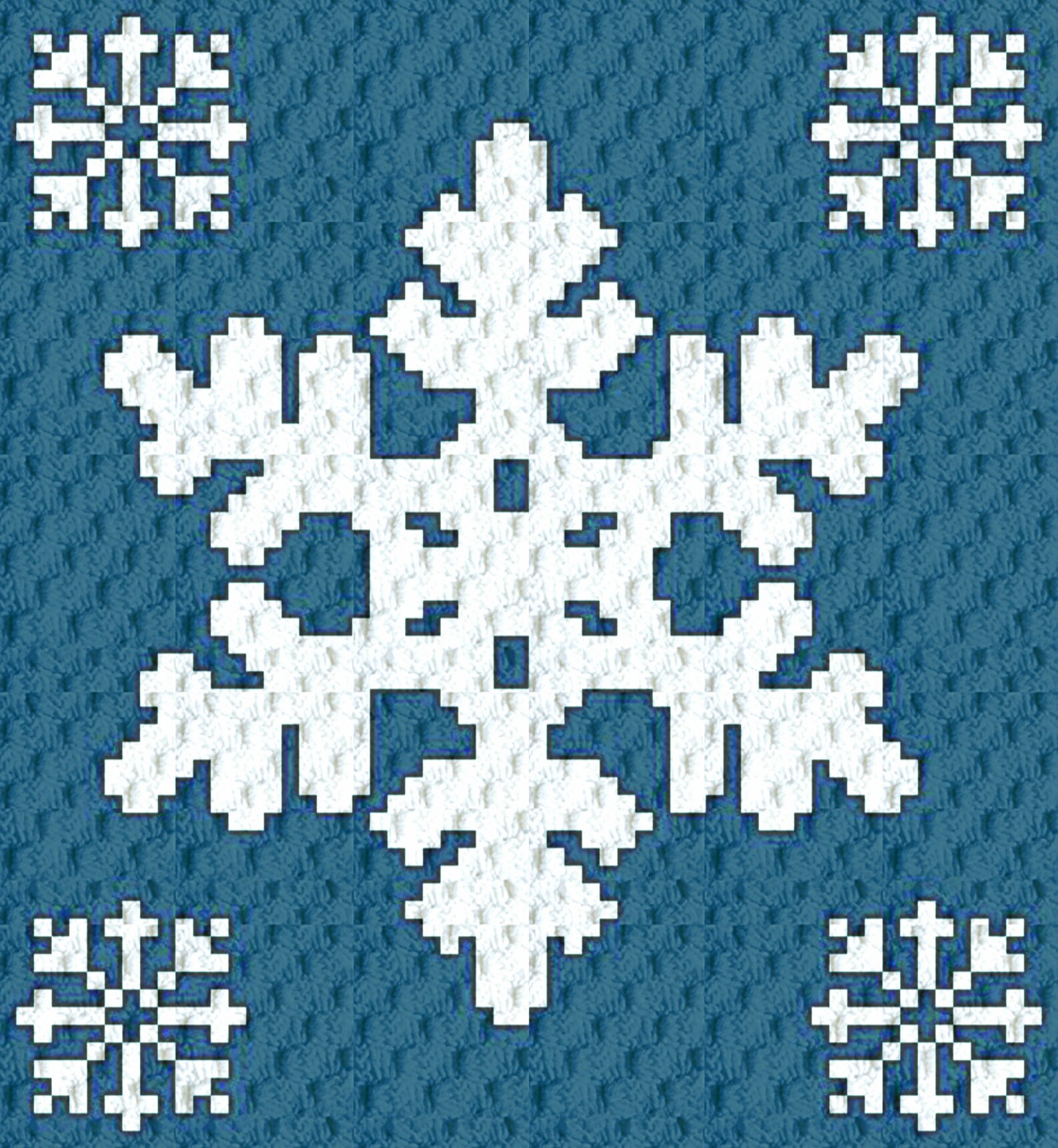 Crochet Pattern Snowflake blanket C2C crochet pattern afghan Etsy Polska