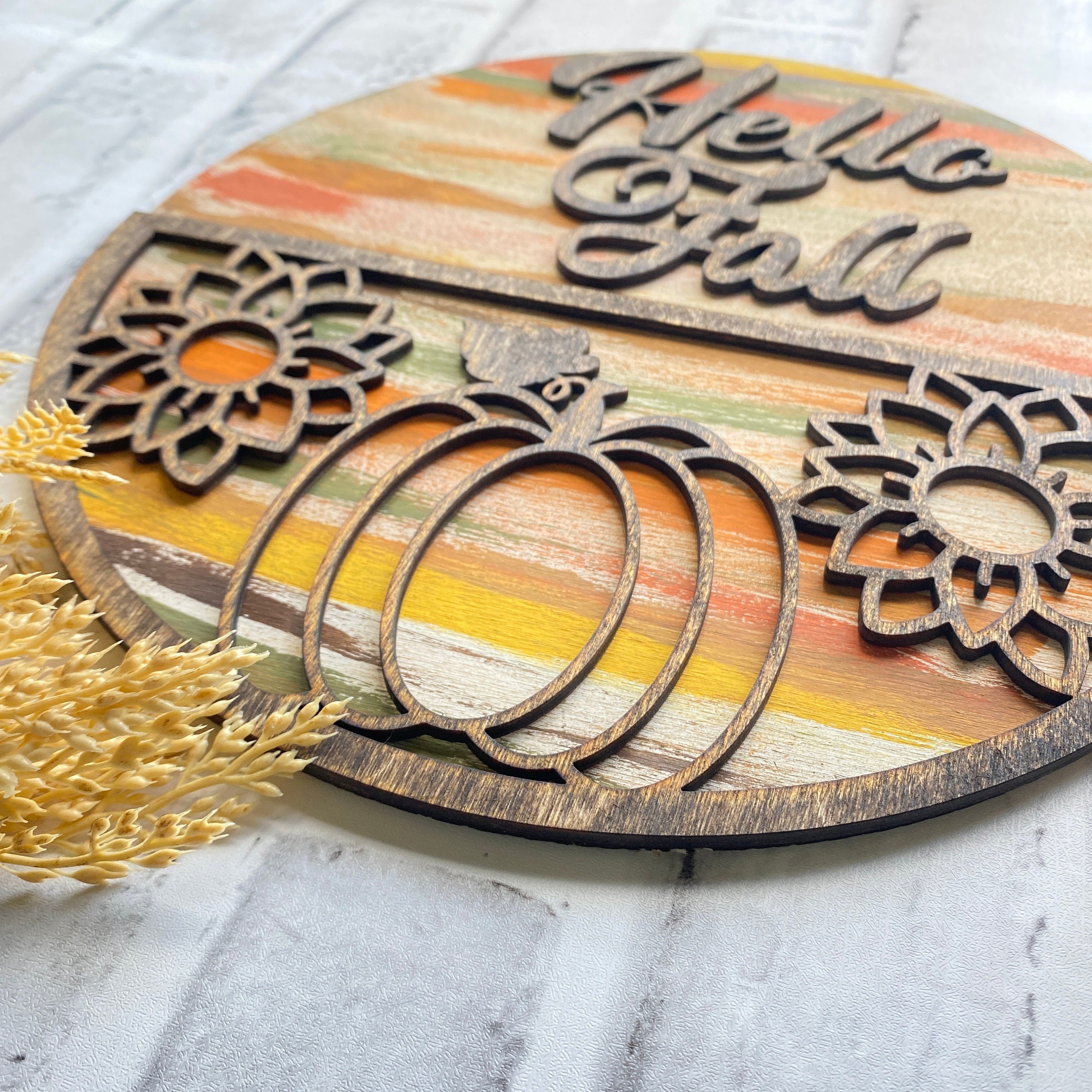 Half Rounds Bundle Laser Cut File, Laser Cut Boho File, Tropical ...