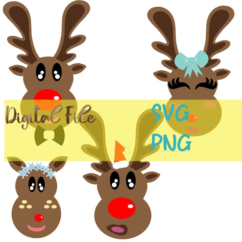 Download Rudolph laser cut svg Rudolph Sign svg file Cute Rudolph ...