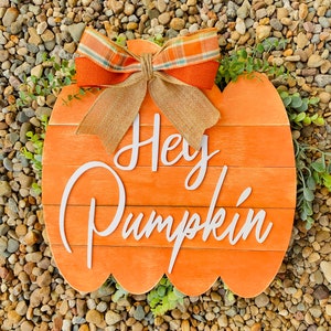 Hej pumpa-skeppslapp, pumpa-skeppslapp, Hej pumpa-skylt klippfil, Faux skeppslapp-pumpa klippfil, höstens träskylt klippfil, GLowforge pumpa bild 4