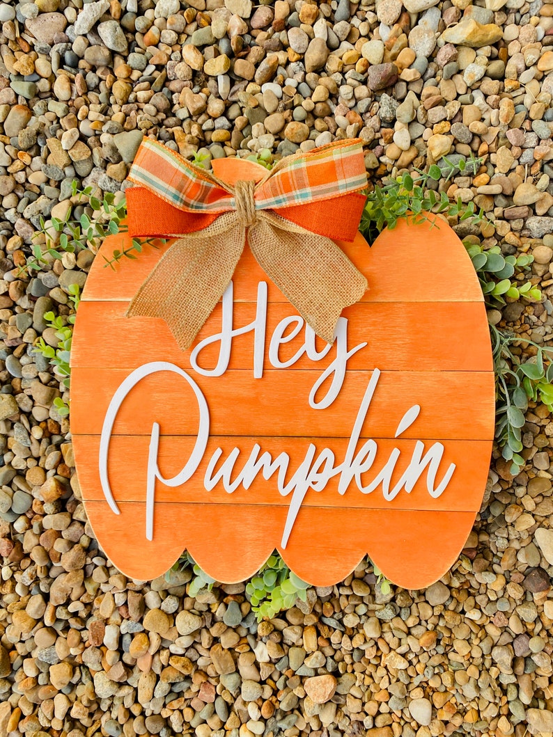 Hej pumpa-skeppslapp, pumpa-skeppslapp, Hej pumpa-skylt klippfil, Faux skeppslapp-pumpa klippfil, höstens träskylt klippfil, GLowforge pumpa bild 4