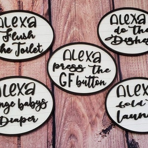 Alexas Wish list, Alexa do the dishes digital file, Alexa laser cut file, Laser cut file, Alexa tiered tray, Laser cut file for glowforge