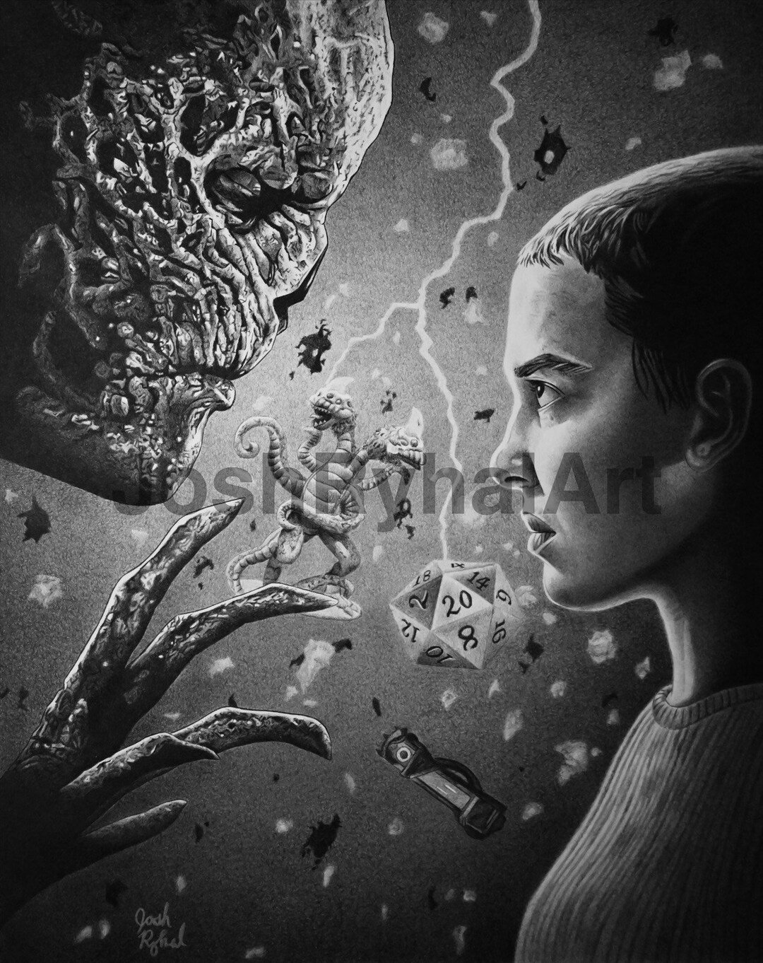 Eleven Vs Vecna Etsy