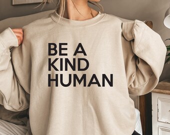 Be a kind human tee Clearance