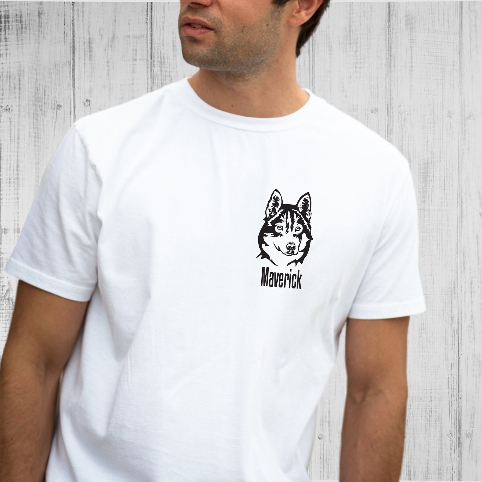 Personalized Dog Face Shirt Tshirt Dog Shirt Custom Dog Name Etsy