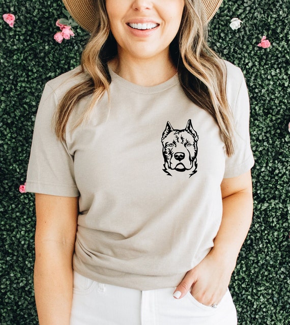 American Staffordshire Terrier Shirt Amstaff Gift for Her