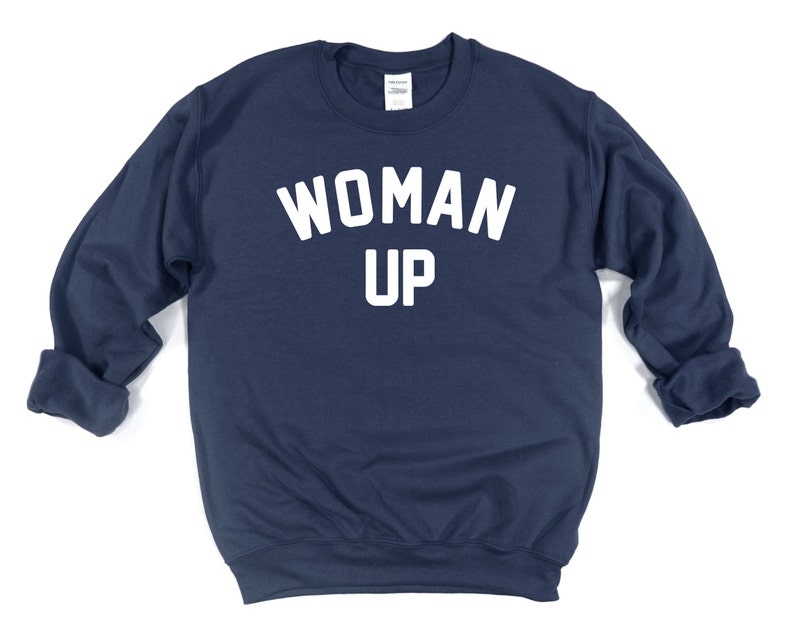 Woman Up T-shirt Feminist Woman Up Shirt Strong Woman Shirt Girl Power Shirt International Womens Day Month Gift Tee Shirt Sweatshirt Tote image 6