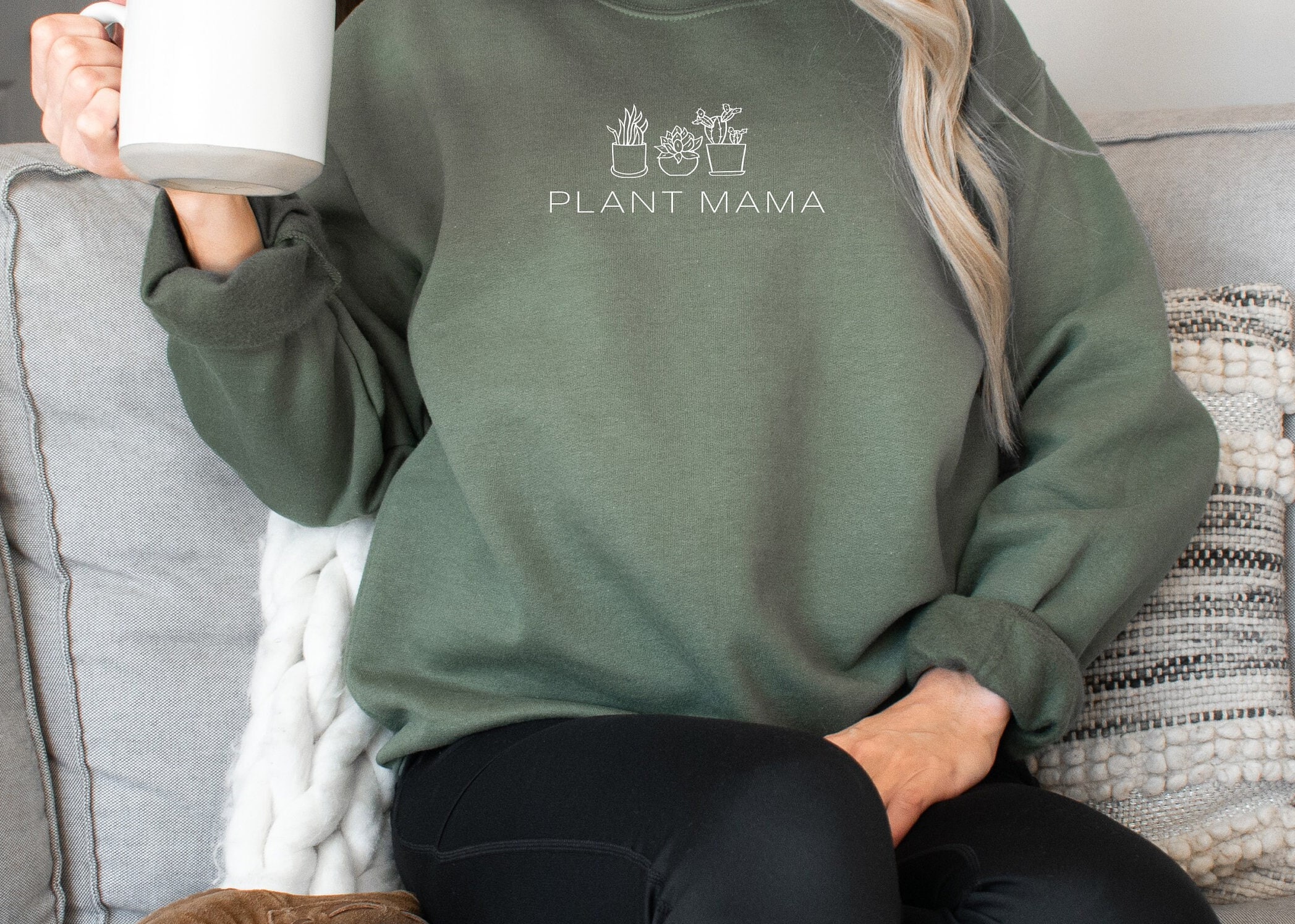 Plant Mom Sweater - Etsy