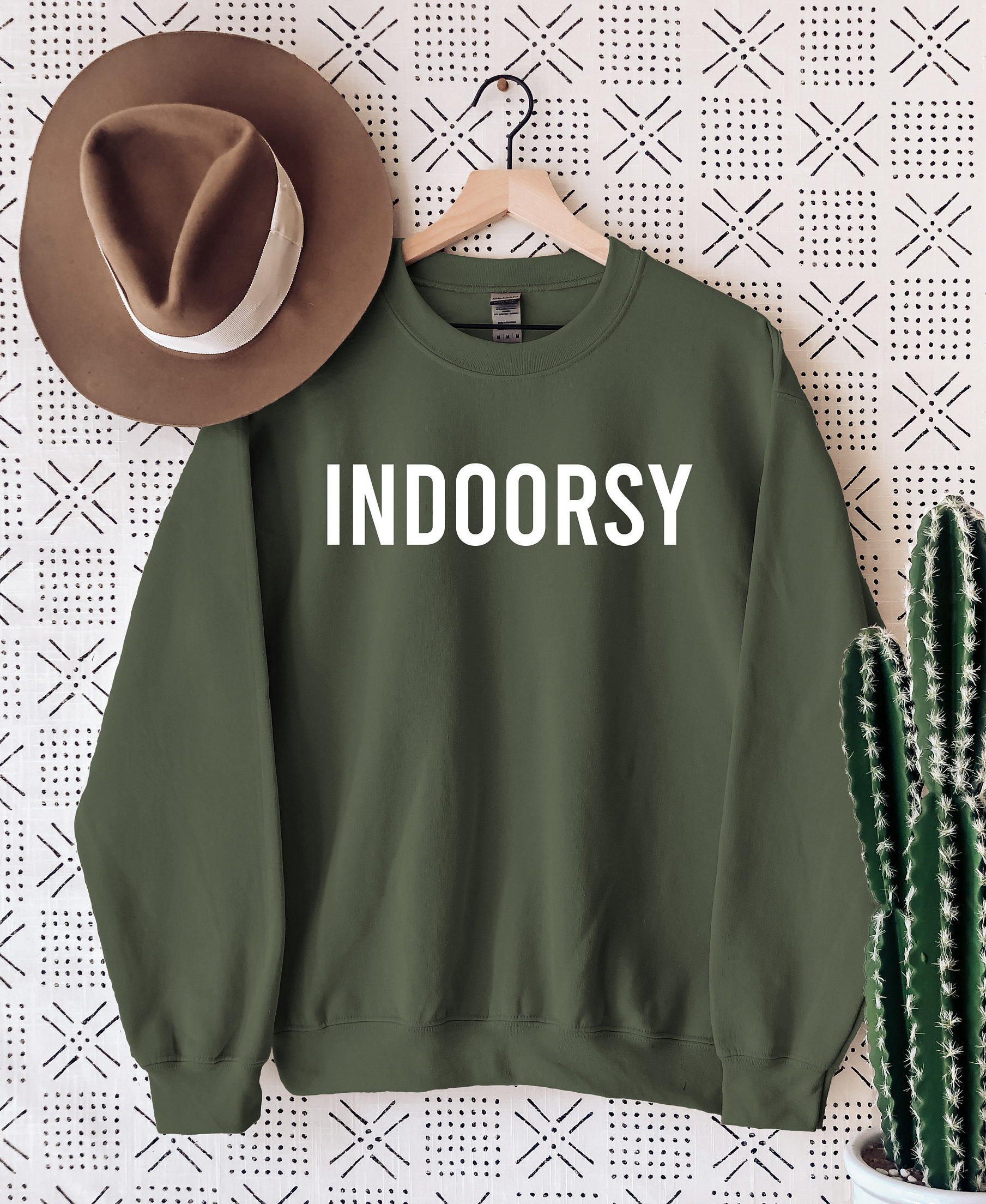 Indoorsy Sweatshirt Indoorsy Shirt Indoorsy Cute Gifts for