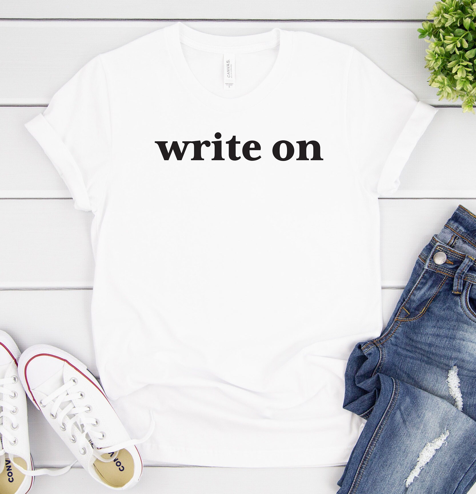 Write On Writer Shirt Novel Writer Shirt Writer Shirts | Etsy