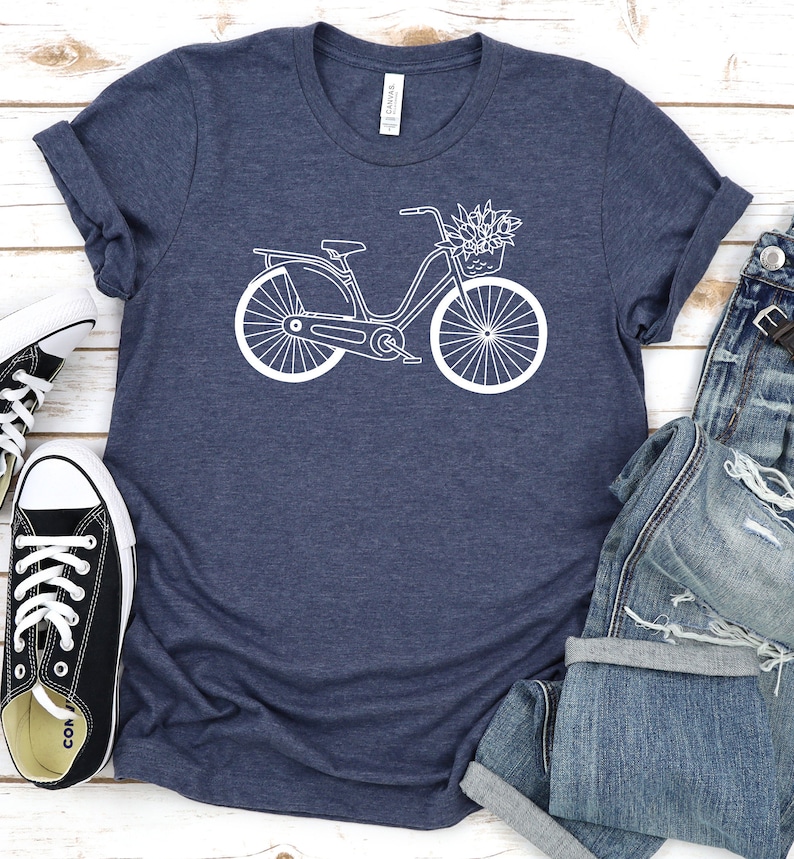 Cute Womens Biking TShirt Shirt for biking Cycling Gift Etsy