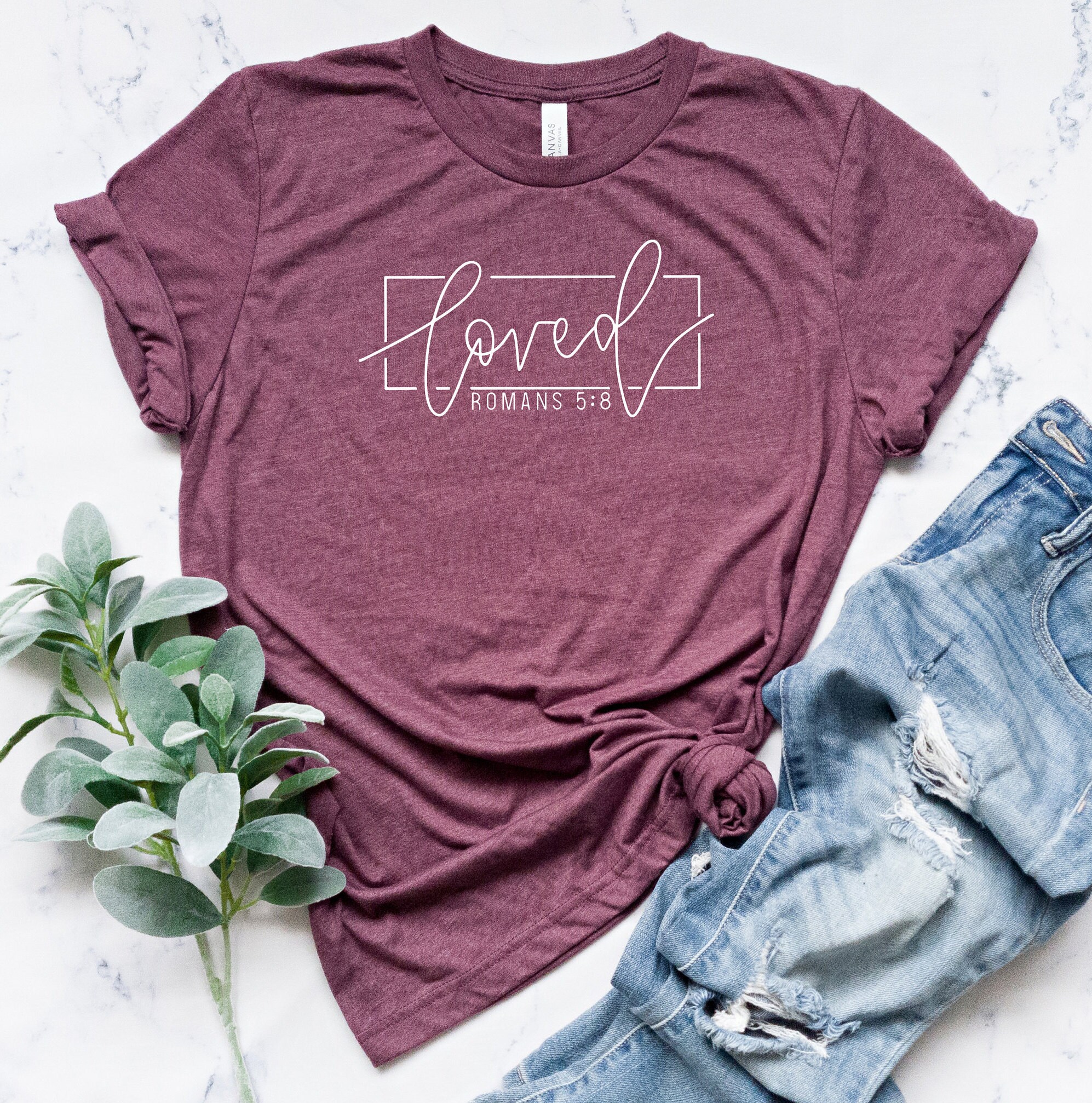 Christian Sayings For Shirts You Are Loved Shirt Inspirational Shirt Christian T Shirts | Etsy