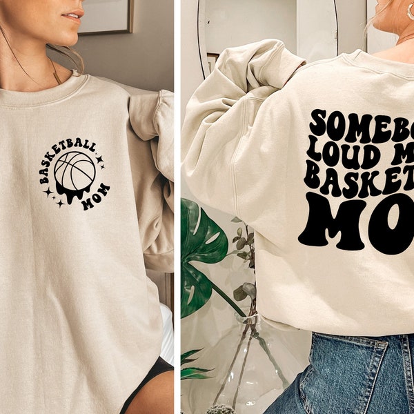 Basketball Mom Sweatshirt, Basketball Mama Mom Shirt, Game Day Sweatshirt, Basketball Mom Shirt, Mom Sweatshirt, Basketball Lover Gift