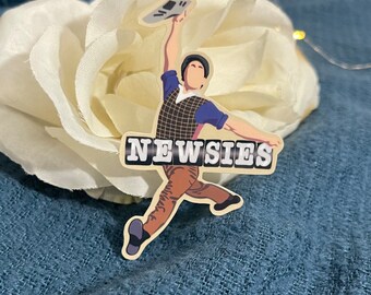 Newsies Glossy Vinyl Stickers | Broadway | Musical | Theatre | Theatre Kid | For Broadway Lovers | News Boys | Musical Theatre