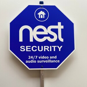 Home NEST Security Yard Sign